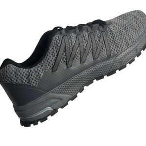 UBFEN Shoes Fabric Low Top Running Sneaker, NEW athletic Gray Black Sz EU 47